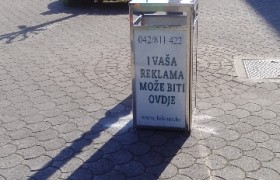 Novo- Iznajmljivanje reklamnog prostora na city boxu
